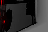 Darth Cello Red Light Glass Wall Art