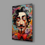 Ethereal Dreamscape Portrait Glass Wall Art