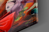 Ethereal Dreamscape Portrait Glass Wall Art