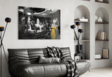 Marilyn's Bar Scene Glass Wall Art