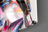 Graffiti Stormtrooper Glass Wall Art