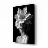Floral Fusion Glass Wall Art