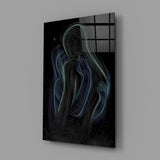 Cosmic Whispers Glass Wall Art