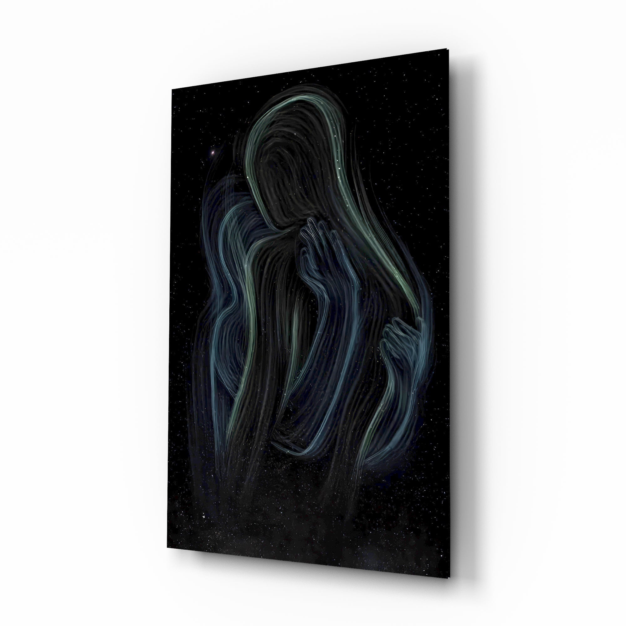 Cosmic Whispers Glass Wall Art