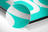 Brushed Aluminium Dibond Wall Art