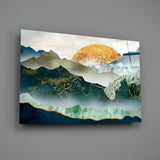 Sunrise Glass Wall Art.