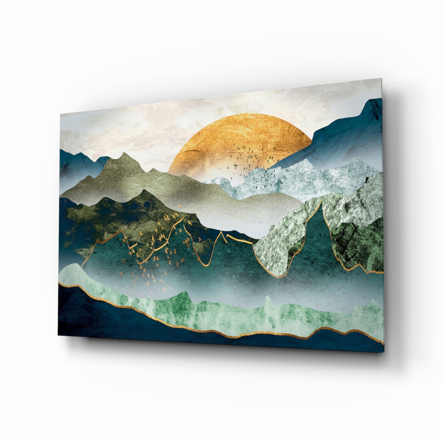Sunrise Glass Wall Art.