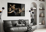 Flower Glass Wall Art.