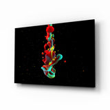 Colors Glass Wall Art.
