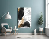 Leaves Glass Wall Art.