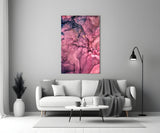 Abstract Depth Glass Wall Art.