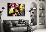 Colorful Thoughts Glass Wall Art.