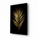 Feather Glass Wall Art.