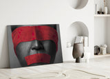 Silence Glass Wall Art.