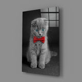 Cat Glass Wall Art