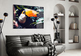 Toco Toucan Glass Wall Art.