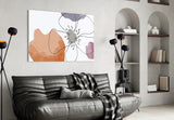 Flower Glass Wall Art.