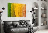 Autumn Leaves Glass Wall Art.