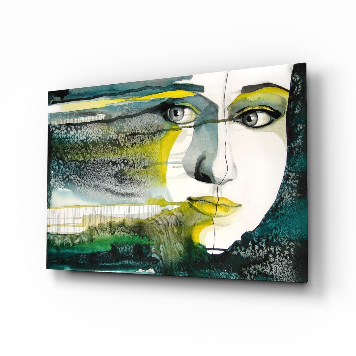 Women's Glass Wall Art.