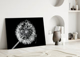 Dandelion Glass Wall Art.