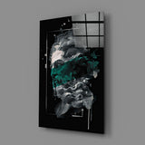 Poseidon Glass Wall Art.
