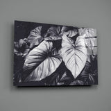 Leaves Glass Wall Art.