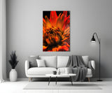 Flower Glass Wall Art.