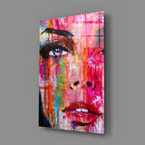 Women's Glass Wall Art.