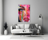 Women's Glass Wall Art.