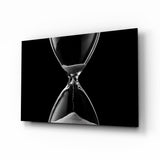Hourglass Glass Wall Art.