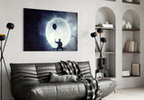Balloon Thoughts Glass Wall Art.
