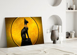 Cat Glass Wall Art