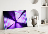 Neon Glass Wall Art.