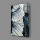 Abstract Glass Wall Art.