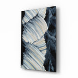 Abstract Glass Wall Art.