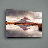 Mountain Glass Wall Art.