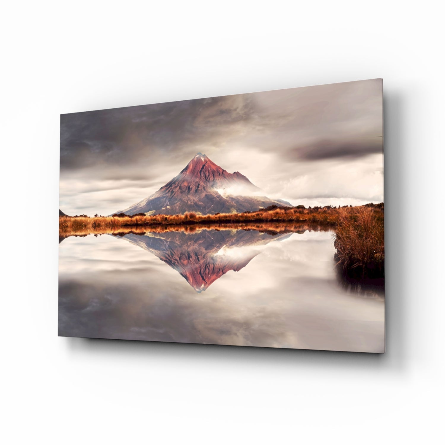Mountain Glass Wall Art.