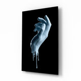 Hand Glass Wall Art.