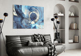 Abstract Glass Wall Art.
