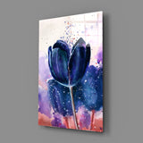 Tulip Glass Wall Art.