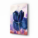 Tulip Glass Wall Art.