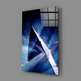 Abstract Glass Wall Art.