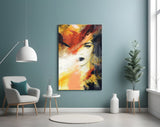 Women's Glass Wall Art.
