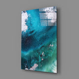 Colors of Abstraction Glass Wall Art.