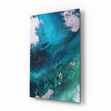 Colors of Abstraction Glass Wall Art.