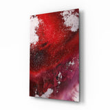 Colors of Abstraction Glass Wall Art.