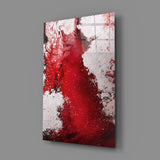 Colors of Abstraction Glass Wall Art.