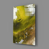 Colors of Abstraction Glass Wall Art.