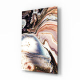 Abstract Glass Wall Art.