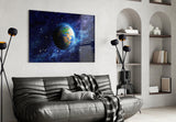 World Glass Wall Art.